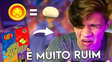 A Pior Coisa Que Eu J Comi Eu Como Bean Boozled A Cada No Coin Youtube