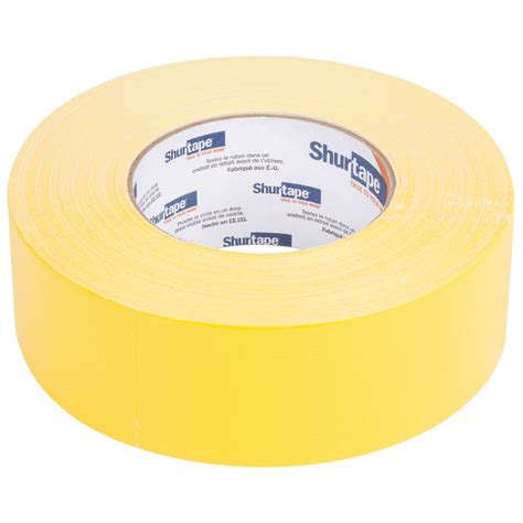 Shurtape Yellow Duct Tape 2 X 60 Yards 48 Mm X 55 M General