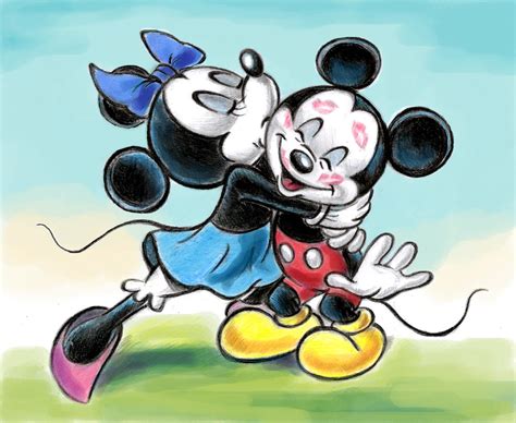 Mickey And Minnie Mouse By Zdrer456 On Deviantart