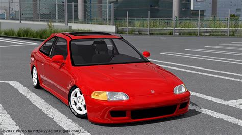 【assetto Corsa】ホンダ・シビック Ej 1 クーペ Honda Civic Ej 1 Coupe Stock アセット