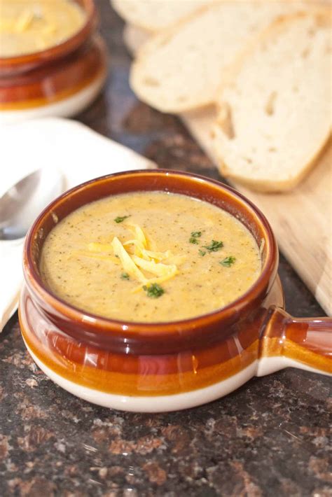 Packed with hearty chunks of chicken, fresh veggies and noodles, this homemade chicken noodle soup recipe aka flu fighter chicken soup, is healthy and flavorful, helping fight off whatever ails you. Crock Pot Broccoli Cheddar Soup From Scratch - Served From ...