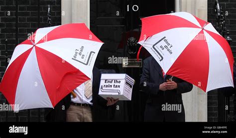 Rain Tax Petition Stock Photo Alamy