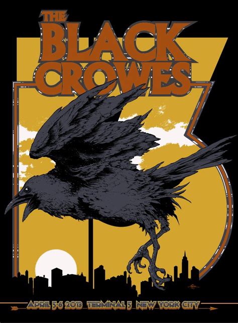 Pin By John L On Black Crowes The Black Crowes Concert Poster