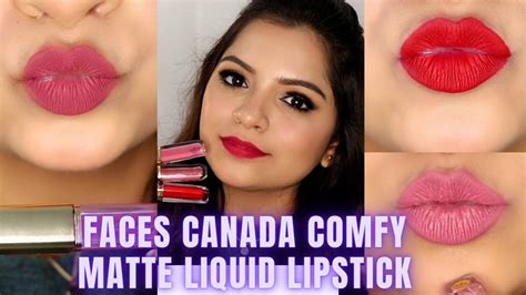 Best Liquid Lipstick Faces Canada Comfy Matte Liquid Lipstick Review