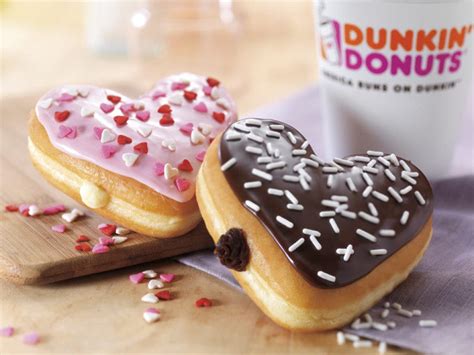 Heart Shaped Donuts Back At Dunkin Donuts For Valentines Day Sharon