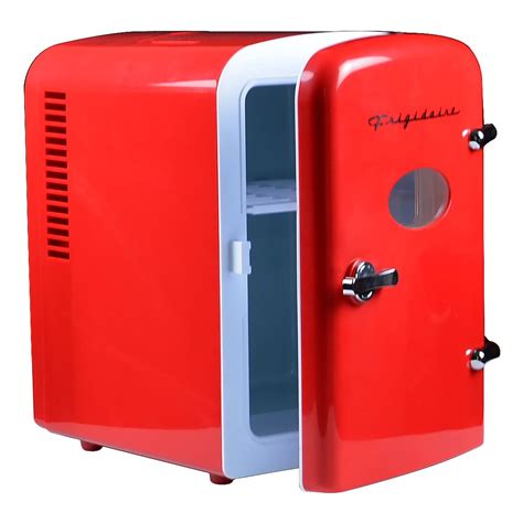 Frigidaire Portable Retro 6 Can Mini Cooler EFMIS129 Red Walmart