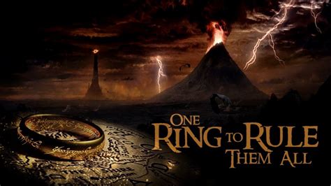 Lord Of The Rings Trilogy One Ring To Rule Them All 20th Film
