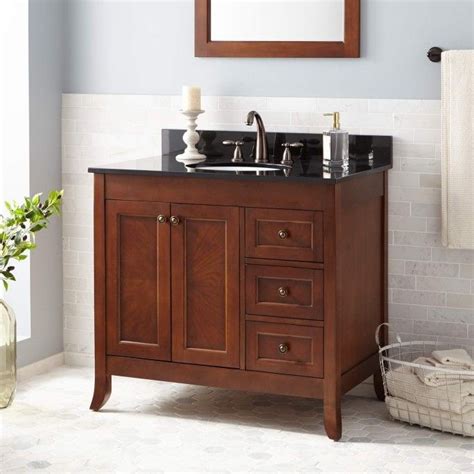 Maybe you would like to learn more about one of these? 36" Mayfield Vanity for Undermount Sink - Medium Cherry ...