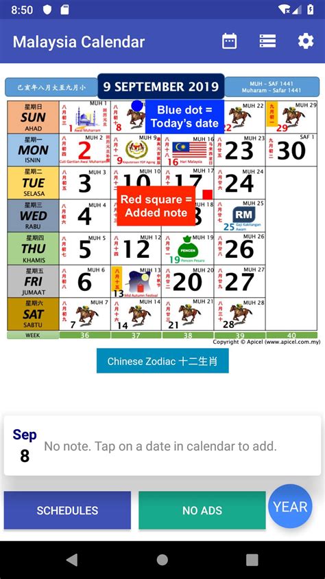 Tarikh gaji pencen 2021 updated their website address. Malaysia Calendar cho Android - Tải về APK