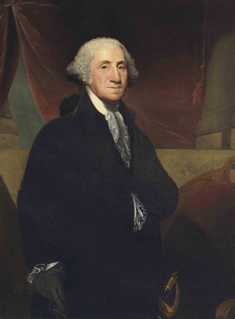 After Gilbert Stuart 1755 1828 Portrait Of George Washington