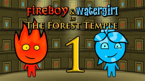 Igra Fireboy Watergirl In The Forest Temple Na Igre123