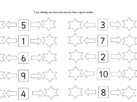 Identify One More Or One Less Than A Given Number Teaching Resources