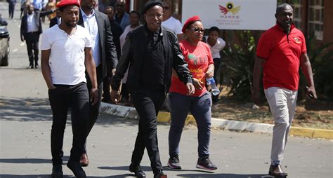 Eff leader julius malema says that a picket will be staged at the offices of the south african health products regulatory authority to demand that they approve vaccines from russia and china. It wasn't me, says Malema... it was my brothers