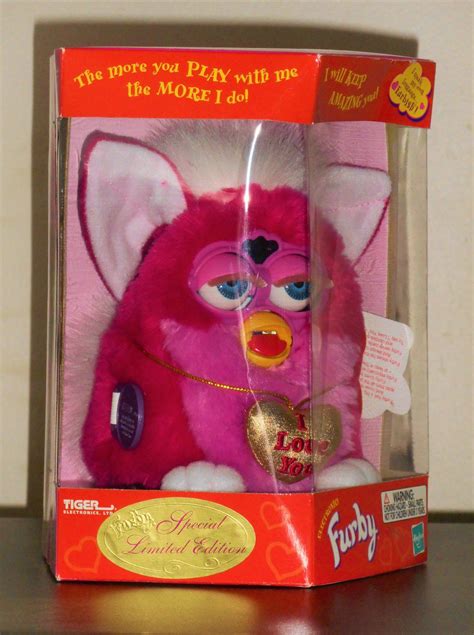 Special Limited Edition Valentines Furby 70 888 Blue Eyes I Love You