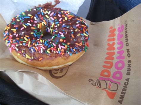 Chocolate Sprinkle Dunkin Donut Chicago Airport Lesley Flickr