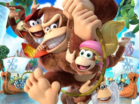 Diddy Kong And Dixie Kong