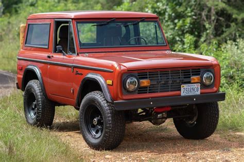 1975 Ford Bronco For Sale On Bat Auctions Sold For 45750 On
