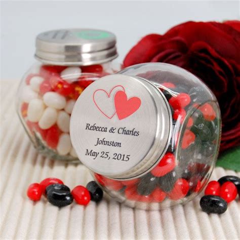 Personalized Glass Candy Jar