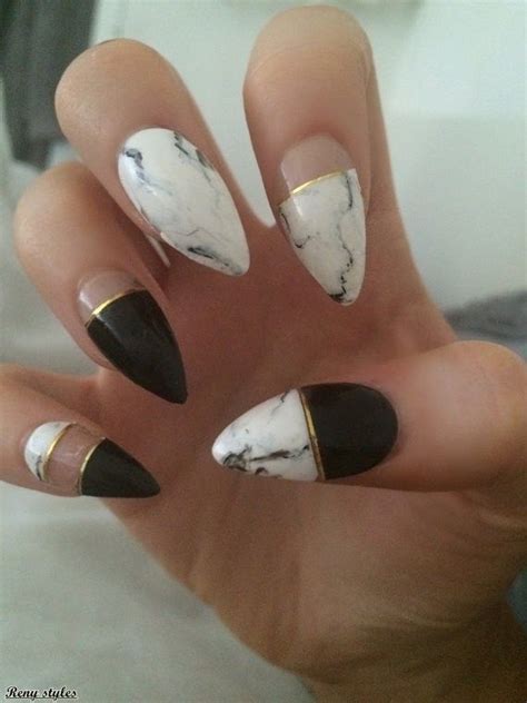 15 Trendy And Tasteful Marble Nails Youll Love Reny Styles Marble