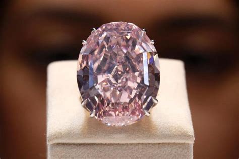 The Pink Star Diamond 596 Carats Pink Diamond Expensive Diamond