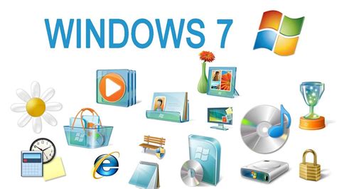 Free Download Windows 7 Original Icons Pack Png Files 256x256 Youtube