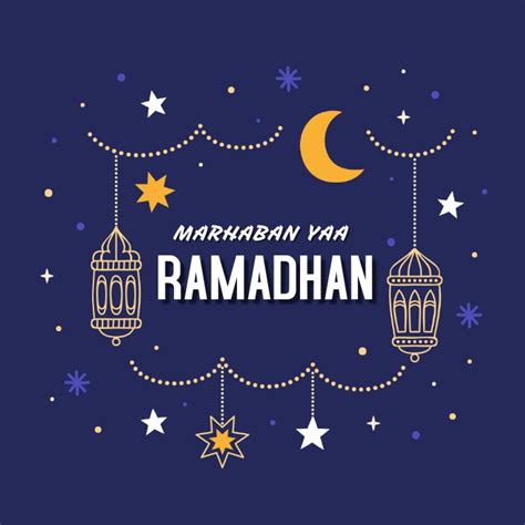 Ramadhan Kareem Marhaban Ya Ramadhan Template Postermywall