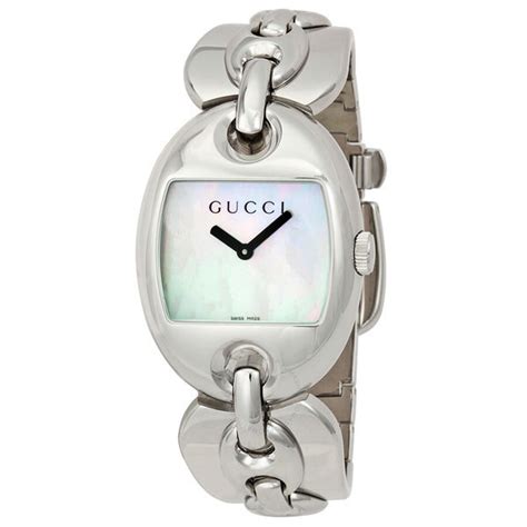 Gucci Ladies 121 Marina Chain Quartz Watch Ya121302 845960011075