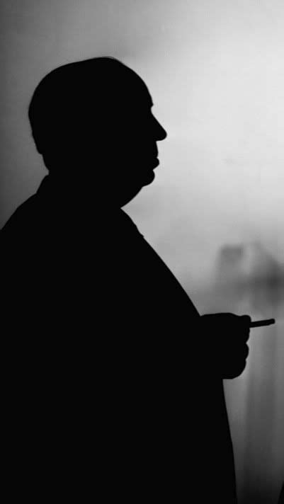 Alfred Hitchcock Silhouette