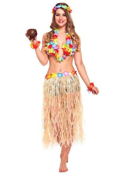 Adult Hawaiian Hula Apron Costume The Costume Land Lupon Gov Ph