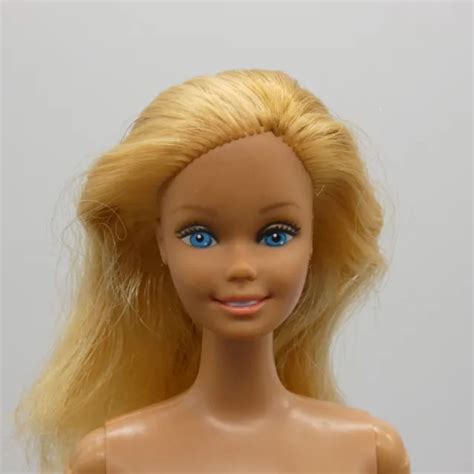 Barbie Golden Dream Doll Blonde Nude Superstar Face 1981 Mattel 1874 Taiwan 1499 Picclick
