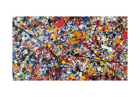Jackson Pollock Art Jackson Pollock Canvas Modern Abstract Printing