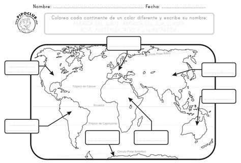 Mapa De Los Continentes Para Imprimir Mapa Mundi Pdfpng 1120