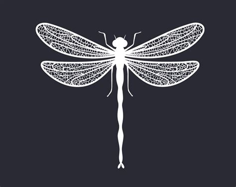 Dragonfly Svg Dxf Png Eps Svg Files For Cricut Dragonfly Etsy