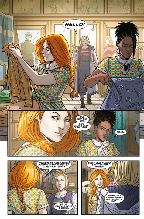 Ginger Reference In The Comic A Tale Of Two Timelords Sorry For