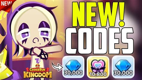 New Update Cookie Run Kingdom Coupon Codes Cookie Run