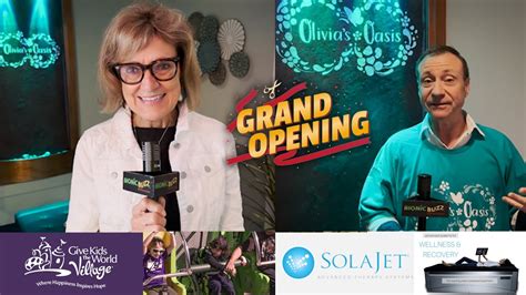 Olivia’s Oasis at Give Kids The World Village Grand Opening - YouTube