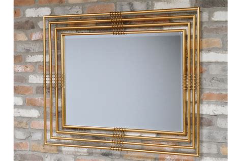 Gold Wall Mirror Rectangle Wall Mirror Large Rectangular Decorative