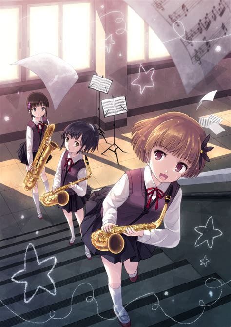 Saxophone Musical Instrument Page 3 Of 10 Zerochan Anime Image Board