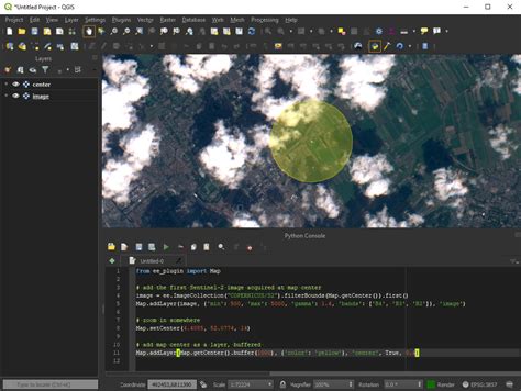 Qgis Earthengine Plugin Integrates Google Earth Engine And QGIS Using