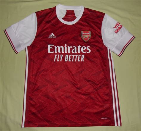Arsenal Home Football Shirt 2020 2021 Sponsored By Emirates