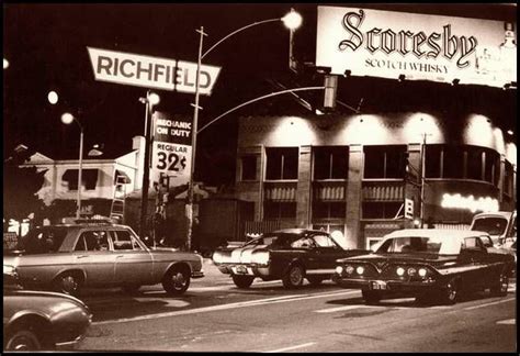 This Is Sunset Blvd In What Is Now West Hollywood California 1965