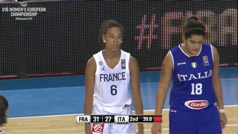 France V Italy Quarter Finals Giulia Natali Highlights FIBA U16 Women S
