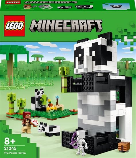 Lego Minecraft Het Panda Huis Speelgoed Set Met Dieren 21245 Bol