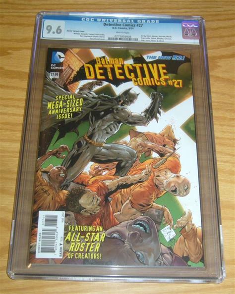 Detective Comics 27 Cgc 96 Tony Daniel Variant Dc New 52 Batman