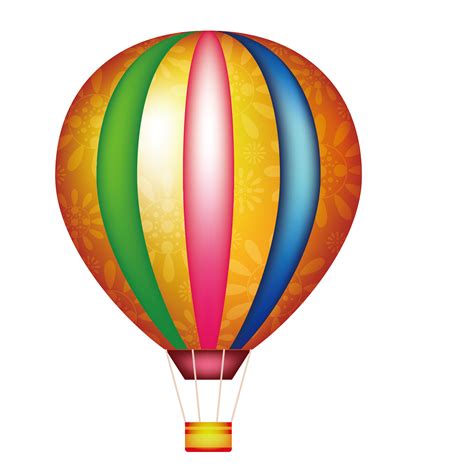 Hot Air Balloon Clipart Transparent Background Pictures On Cliparts Pub