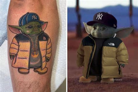 Guy Who Got New York Baby Yoda Meme Tattoo Explains Why He Did It