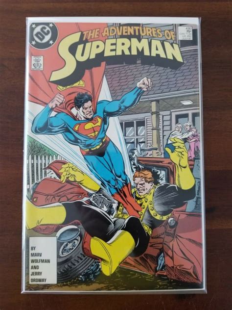 The Adventures Of Superman 430 Dc Comics Copper Age Combined Gemini