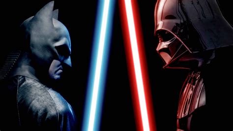 2560x1440 Batman And Darth Vader Lightsaber 1440p Resolution Hd 4k