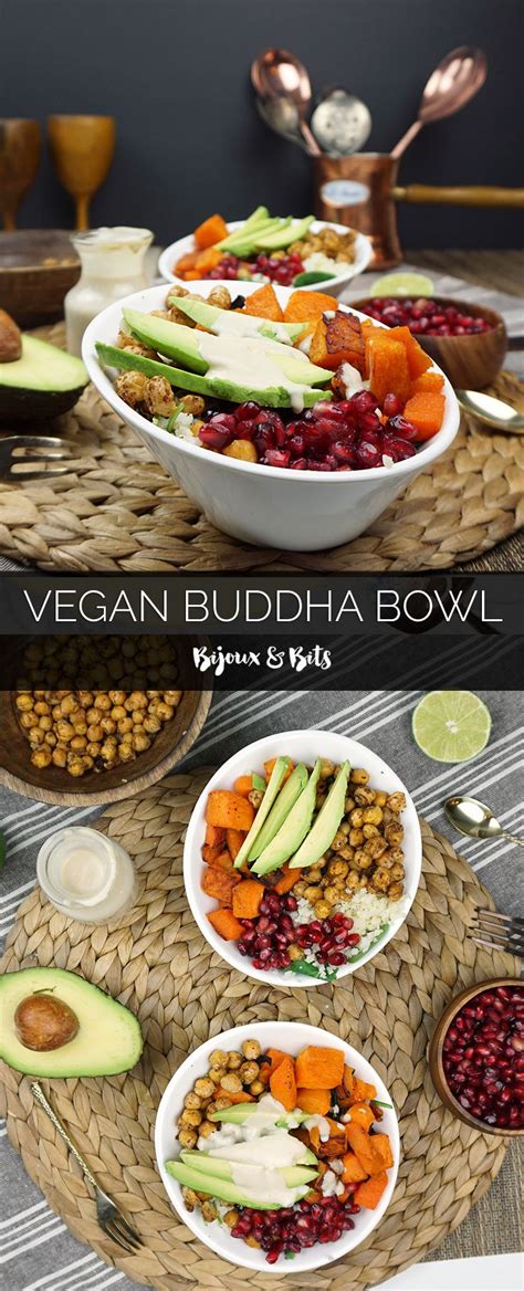 Place the roasted cauliflower back in the bowl and toss with the curry powder. Vegan buddha bowl with squash and spiced chickpeas ...