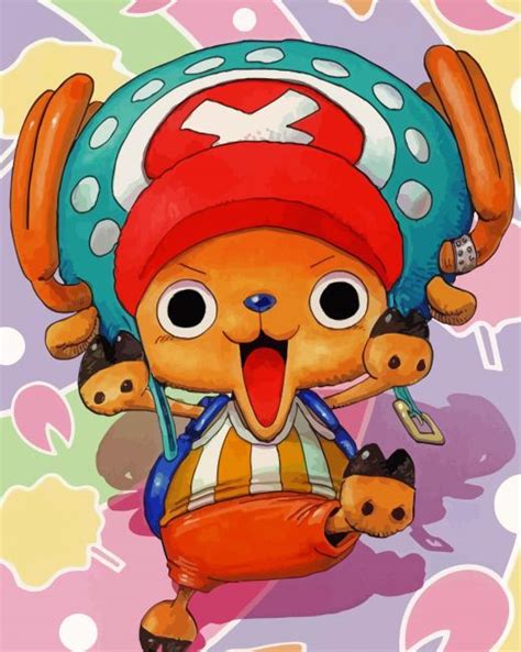 Tony Tony Chopper One Piece Anime Paint By Numbers Pbn Canvas